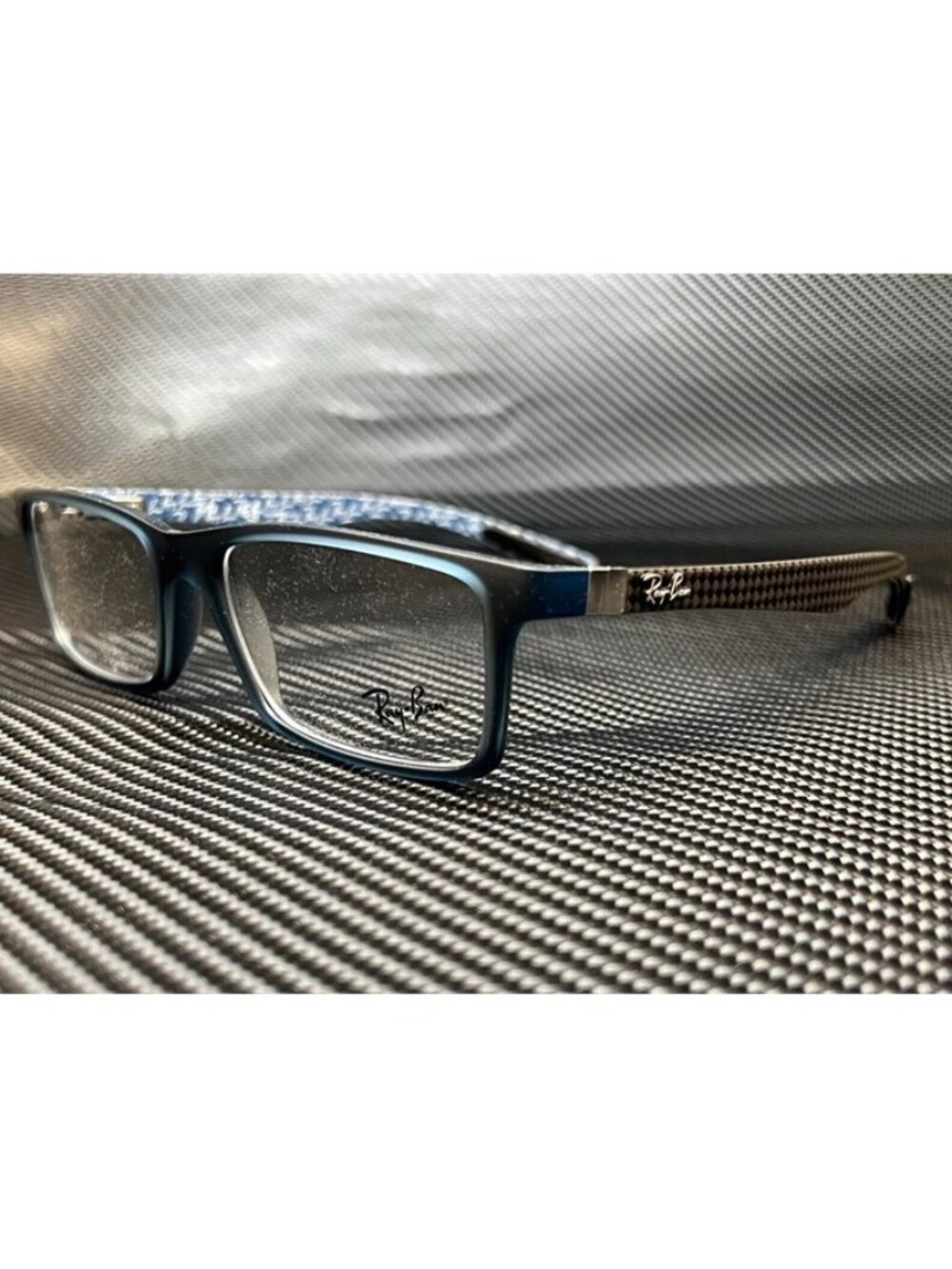 New Ray Ban Men  Blue Eyeglasses  53- 17- 145